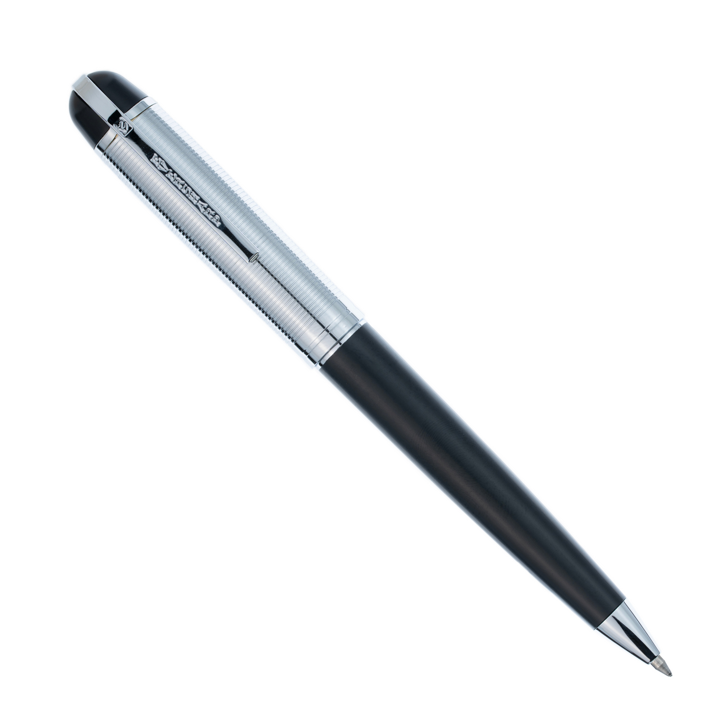 Wahl-Eversharp Skyline Black Silver Trim Ballpoint