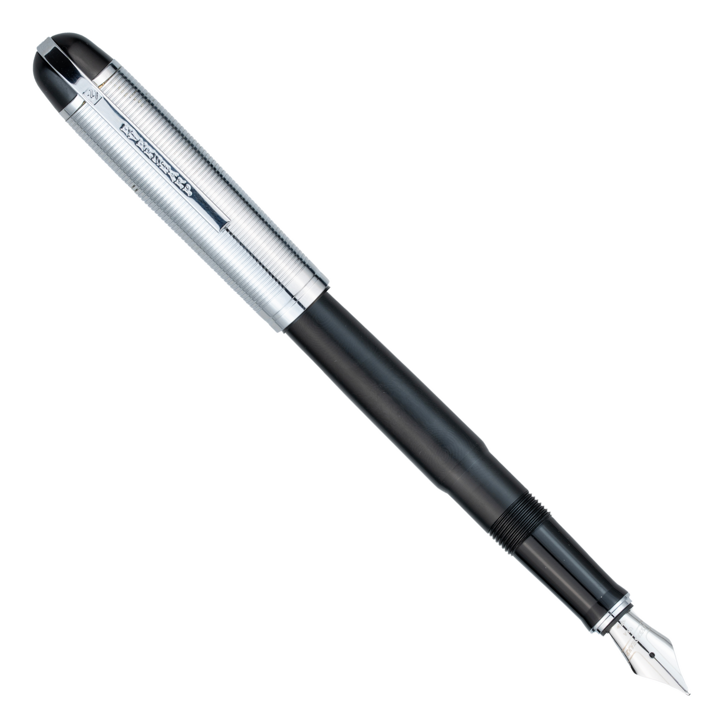 Wahl-Eversharp Skyline Black Silver Trim Fountain Pen