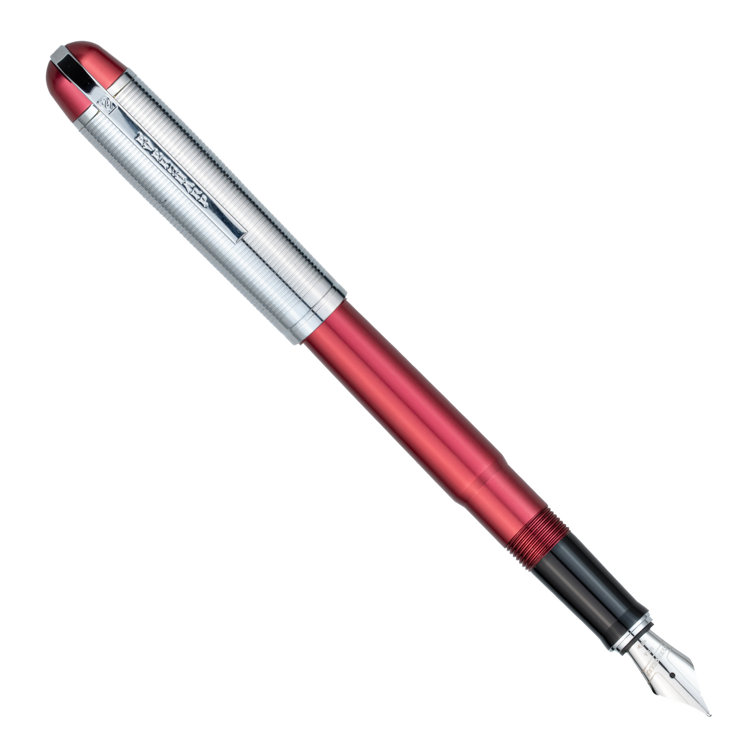 Wahl-Eversharp Skyline Red Silver Trim Fountain Pen