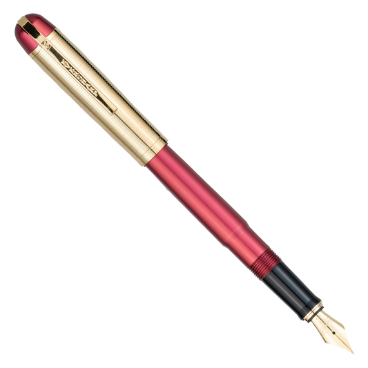 Wahl-Eversharp Skyline Red Gold Trim Fountain Pen