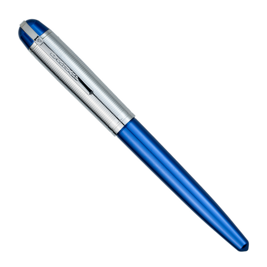 Wahl-Eversharp Skyline Blue Silver Trim RollerBall Pen