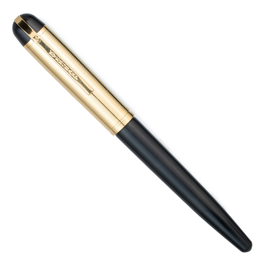 Wahl-Eversharp Skyline Black Gold Trim Fountain Pen