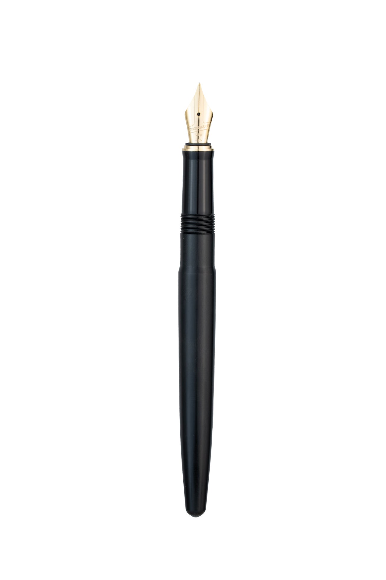 Wahl-Eversharp Skyline Black Gold Trim Fountain Pen