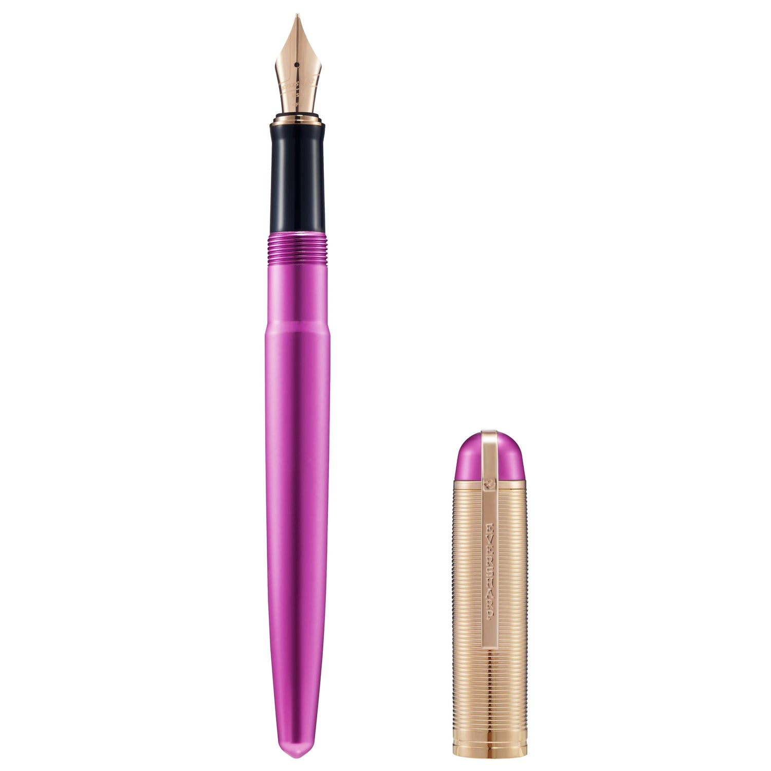 Wahl-Eversharp Skyline Royal Purple Rose Gold Trim Fountain Pen