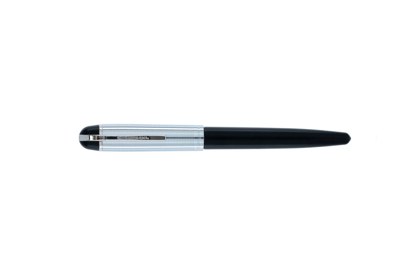 Wahl-Eversharp Skyline Black Gold Cap - Ball Pen