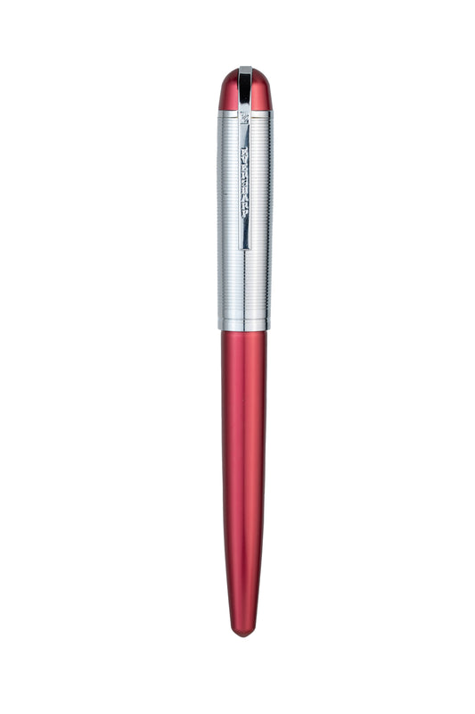 Wahl-Eversharp Skyline Red Silver Trim Fountain Pen